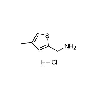 (4-Methylthiophen-2-yl)methanaminehydrochloride structure