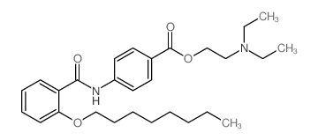 2-(DIETHYLAMINO)ETHYL 4-(2-(OCTYLOXY)BENZAMIDO)BENZOATE图片