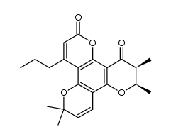 (+)-calanolide D Structure