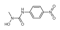 1-hydroxy-1-methyl-3-(4-nitrophenyl)urea Structure