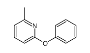 2-methyl-6-phenoxypyridine Structure