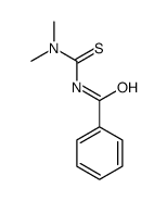 N'-benzoyl-N,N-dimethylthiourea structure