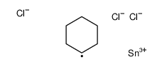 trichloro(cyclohexyl)stannane Structure