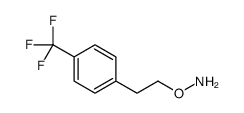 O-[2-[4-(trifluoromethyl)phenyl]ethyl]hydroxylamine结构式