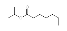 propan-2-yl heptanoate结构式