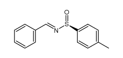 (SS)-(+)-N-(benzylidene)-p-toluenesulfinamide结构式