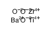 barium(2+),oxygen(2-),titanium(4+),zirconium(4+) Structure