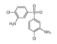 3,3'-Diamino-4,4'-dichlorodiphenyl sulfone structure