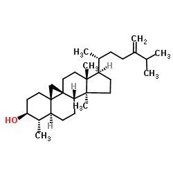 Cycloeucalenol structure