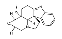 (-)-1,2-didehydro-(14R,15S)-epoxy-aspidospermidine Structure