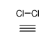 dichlorine compound with ethyne (1:1) Structure