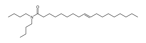 N,N-Dibutyl-9-octadecenamide structure