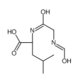 (2S)-2-[(2-formamidoacetyl)amino]-4-methylpentanoic acid结构式