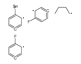 butyl-tris(4-fluorophenyl)stannane结构式