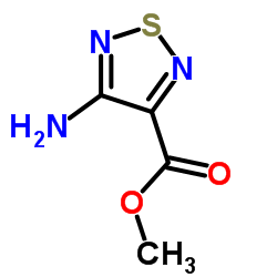 Methyl 4-amino-1,2,5-thiadiazole-3-carboxylate structure