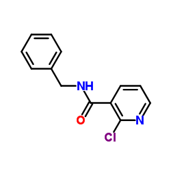 N-Benzyl-2-chloronicotinamide Structure