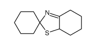 5,6,7,7a-Tetrahydrospiro[benzothiazole-2(4H),1'-cyclohexane]结构式