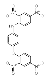 Benzenamine,N-[4-(2,4-dinitrophenoxy)phenyl]-2,4-dinitro- Structure