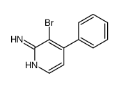 2-Amino-3-bromo-4-phenylpyridine structure