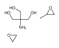 2-amino-2-(hydroxymethyl)propane-1,3-diol,2-methyloxirane,oxirane Structure