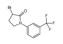 3-溴-1-(3-三氟甲基-苯基)-吡咯烷-2-酮图片