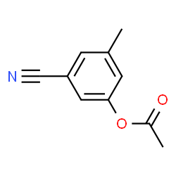 Benzonitrile, 3-(acetyloxy)-5-methyl- (9CI) picture