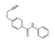 Benzanilide, 4-(2-cyanoethyl)- (4CI)结构式