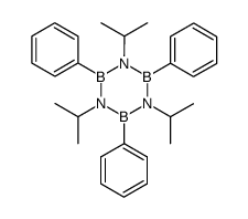 (BC6H5N-i-C3H7)3 Structure