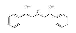 bis-(β-hydroxy-phenethyl)-amine Structure