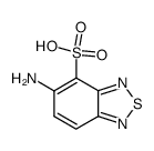 5-amino-benzo[1,2,5]thiadiazole-4-sulfonic acid Structure