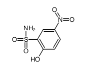 2-hydroxy-5-nitrobenzenesulfonamide结构式