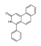 1-Phenyl-3-(2H)benzo[f]isoquinolinone Structure