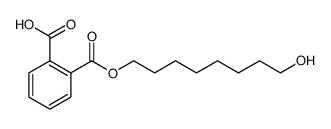 1,2-Benzenedicarboxylic acid, 1-(8-hydroxyoctyl) ester结构式