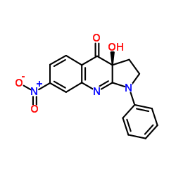 S-(-)-7-Desmethyl-8-nitro Blebbistatin Structure