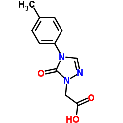 2-(5-氧代-4-(对甲苯)-4,5-二氢-1H-1,2,4-噻唑-1-基)乙酸图片