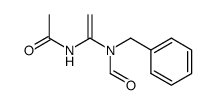 N-Acetyl-N'-formyl-N'-benzyl-1,1-ethylenediamine结构式