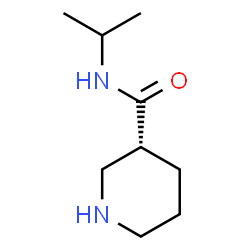 (3R)-N-(1-METHYLETHYL)-3-PIPERIDINECARBOXAMIDE structure