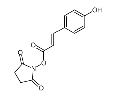 4-hydroxycinnamic acid N-hydroxysuccinimide ester结构式