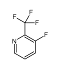 3-fluoro-2-trifluoromethylpyridine Structure