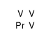 praseodymium,vanadium Structure