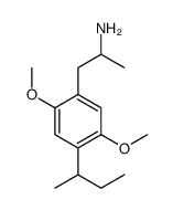 1-(4-butan-2-yl-2,5-dimethoxyphenyl)propan-2-amine Structure