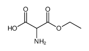 Propanedioic acid, 2-amino-, 1-ethyl ester Structure