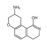 9-amino-2,3,4,8,9,10-hexahydropyrano[2,3-h]isoquinolin-1-one结构式