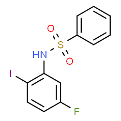 N-(5-Fluoro-2-iodophenyl)benzenesulfonamide picture