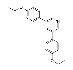 3,3':5',3''-Terpyridine, 6,6''-diethoxy Structure