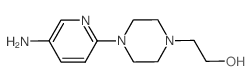 2-(4-(5-Aminopyridin-2-yl)piperazin-1-yl)ethanol Structure