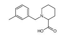 1-[(3-methylphenyl)methyl]piperidine-2-carboxylic acid Structure