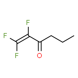 1-Hexen-3-one,1,1,2-trifluoro- Structure