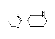 (3As,6as)-5-乙氧基羰基-1H-六氢吡咯并[3,4-b]吡咯结构式
