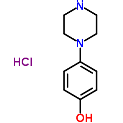 4-(piperazin-1-yl)phenol hydrochloride结构式